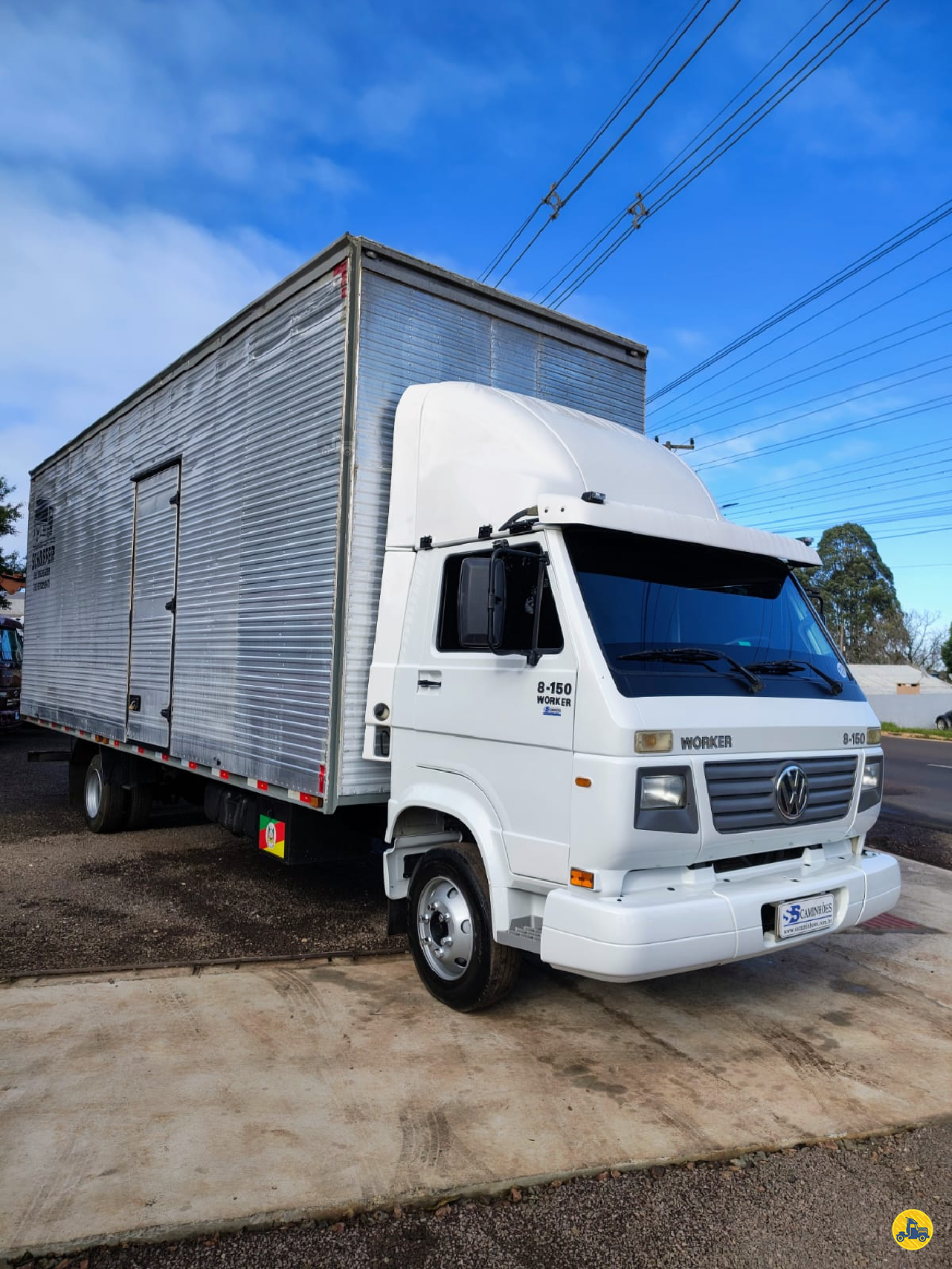 CAMINHAO VOLKSWAGEN VW 8150 Baú Furgão 3/4 4x2 SS Caminhões SAO MIGUEL DO OESTE SANTA CATARINA SC